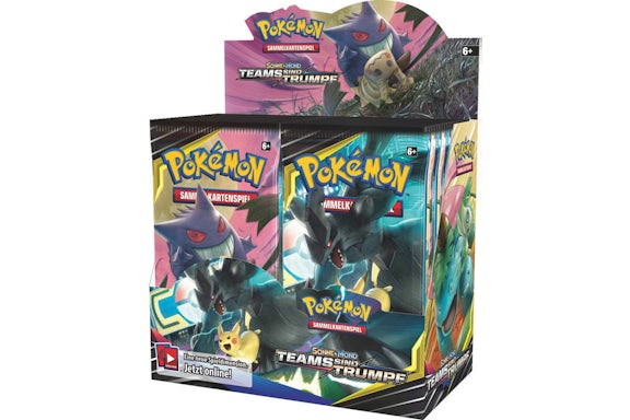 Pokémon TCG Sonne & Mond Teams sind Trumpf Booster Box