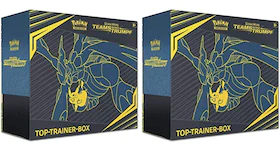 Pokémon TCG Sonne & Mond Teams sind Trumpf Top Trainer Box 2x Lot