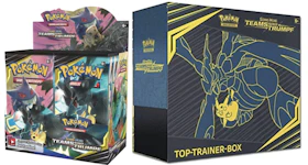 Pokémon TCG Sonne & Mond Teams sind Trumpf Top Trainer Box/Booster Box 2x Bundle
