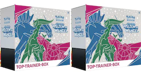 Pokémon TCG Sonne & Mond Welten Im Wandel Top Trainer Box 2x Lot