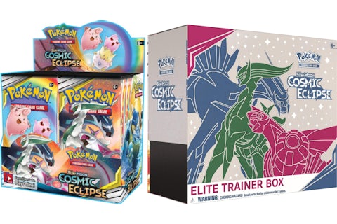 Pokmon TCG Sun & Moon Cosmic Eclipse Booster Box & Elite Trainer Box Bundle - US Pokmon TCG Sun & Moon Cosmic Eclipse Booster Box & Elite Trainer Box Bundle - US