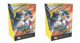 Pokémon TCG Sun & Moon Cosmic Eclipse Build & Battle Box 2x Lot