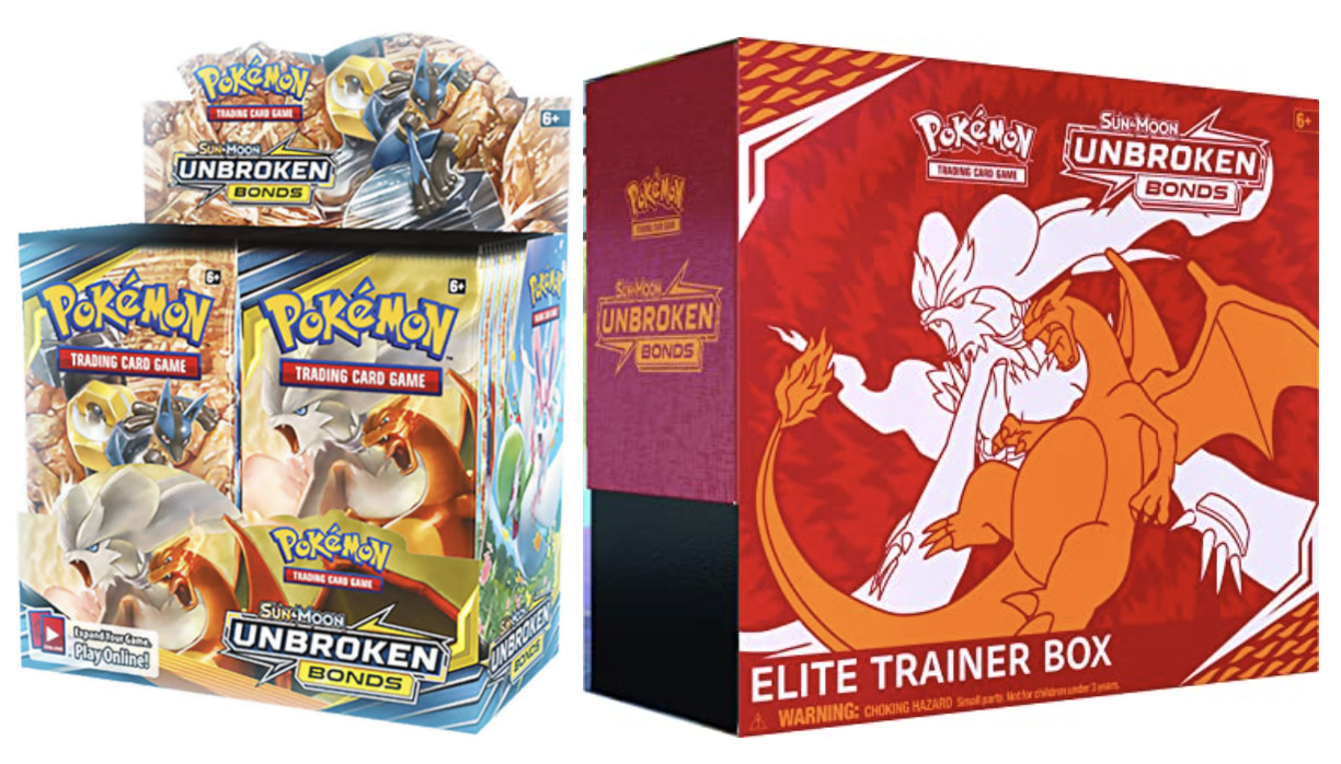 1 Elite Trainer Box and 2 Blister Packs Including 1 Booster Box Pokémon TCG Unbroken Bonds Ultimate Trainer Kit Bundle 