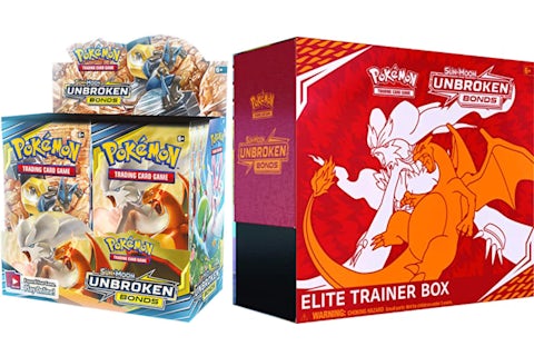 Pokmon TCG Sun & Moon Unbroken Bonds Booster Box & Elite Trainer Box Bundle - US Pokmon TCG Sun & Moon Unbroken Bonds Booster Box & Elite Trainer Box Bundle - US