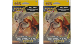 Pokémon TCG Sun & Moon Unbroken Bonds Hanger Box 2x Lot