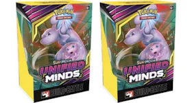 Pokémon TCG Sun & Moon Unified Minds Build&Battle Kit 2x Lot