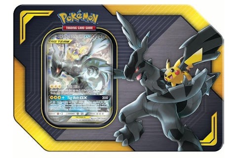 2019 Pokemon TCG TAG TEAM Tins Pikachu & Zekrom GX - US 2019 Pokemon TCG TAG TEAM Tins Pikachu & Zekrom GX - US