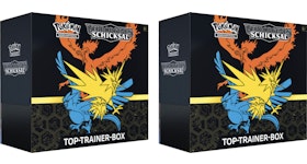 Pokémon TCG Verborgenes Schicksal Top Trainer Box 2x Lot
