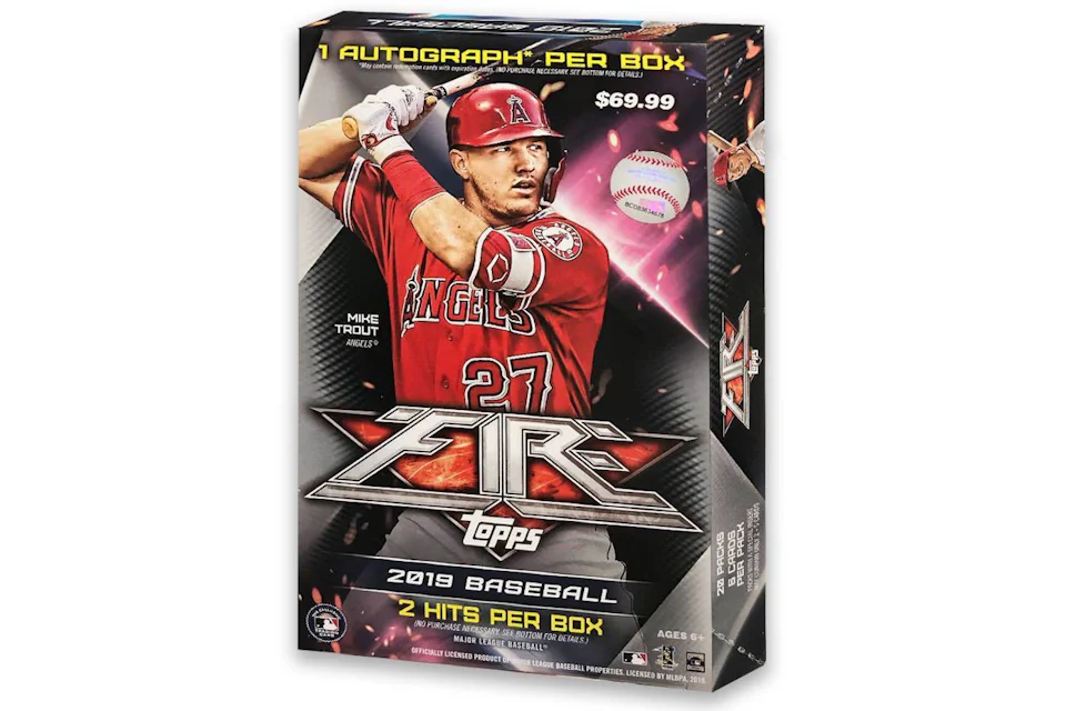 2019 Topps Fire Baseball Hobby Box