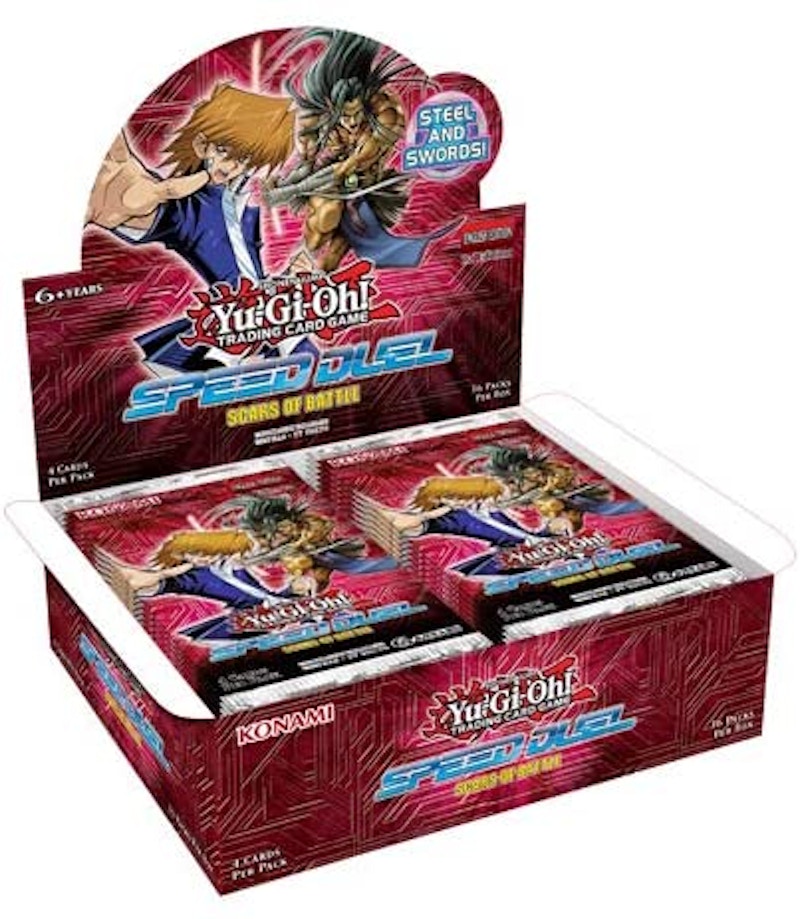 2019 Yu-Gi-Oh! TCG Speed Duel Scars of Battle Booster Box - US