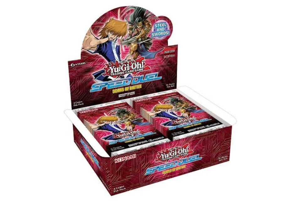 2019 Yu-Gi-Oh! TCG Speed Duel Scars of Battle Booster Box