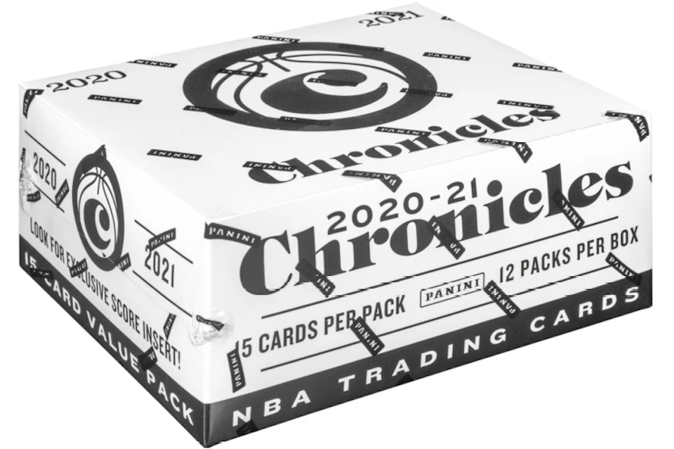 2020-21 Panini Chronicles Basketball Factory Sealed Multi-Pack Fat Pack Box