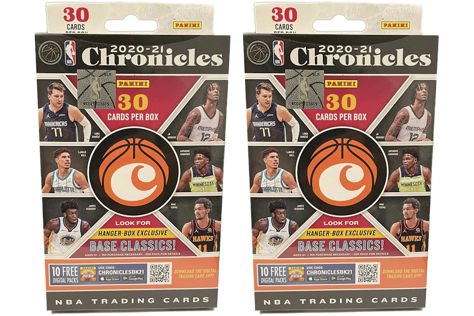 2020-21 Panini Chronicles Basketball Hanger Box 2x Lot