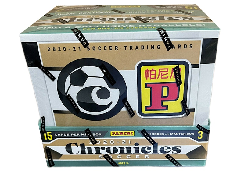 2020-21 Panini Chronicles Soccer Tmall Asia Exclusive Box - 2020