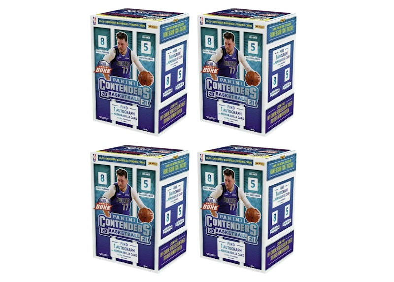 12x 2021 Contenders Basketball fat packs / cello store box