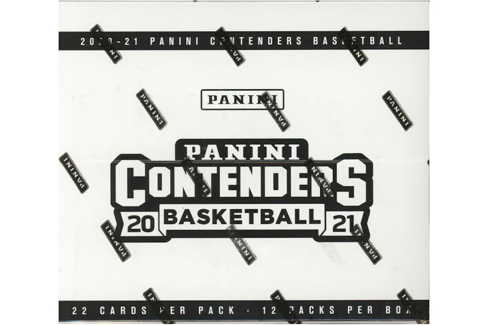 2020-21 Panini Contenders Basketball Factory Sealed Cello Fat Pack Box