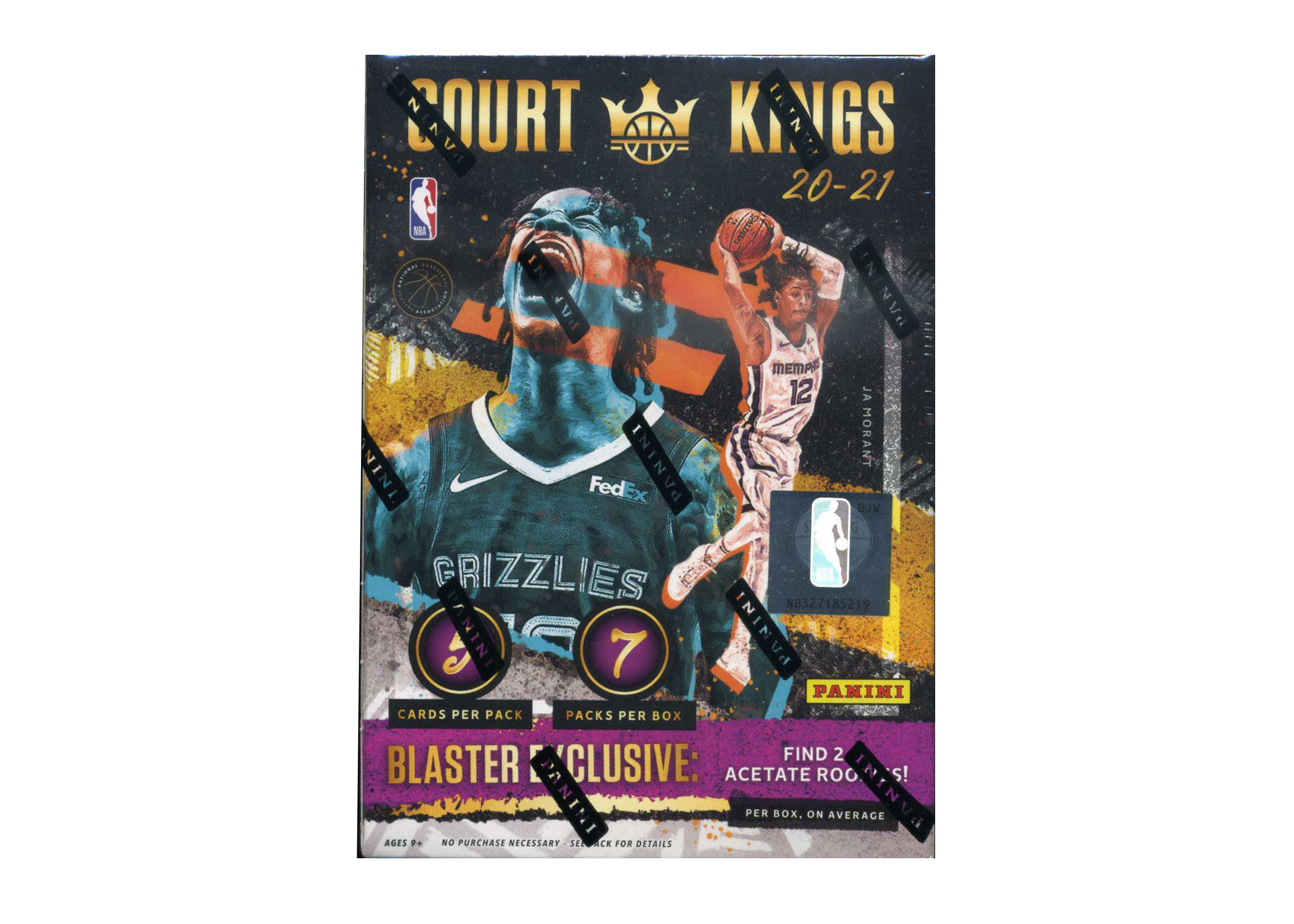 2020-21 Panini Court Kings Basketball International Blaster Box