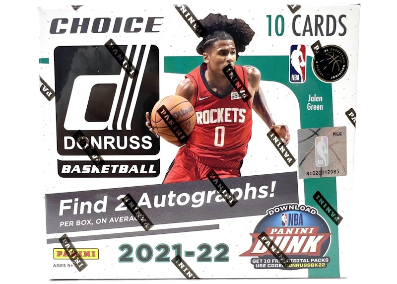 2021-22 Panini Donruss Basketball Choice Box