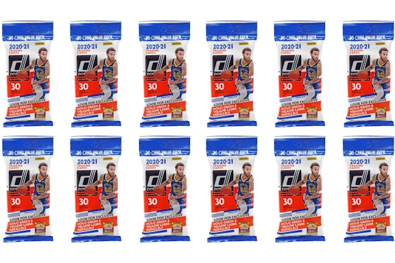 2020-21 Panini Donruss Basketball Fat Pack 12x Los