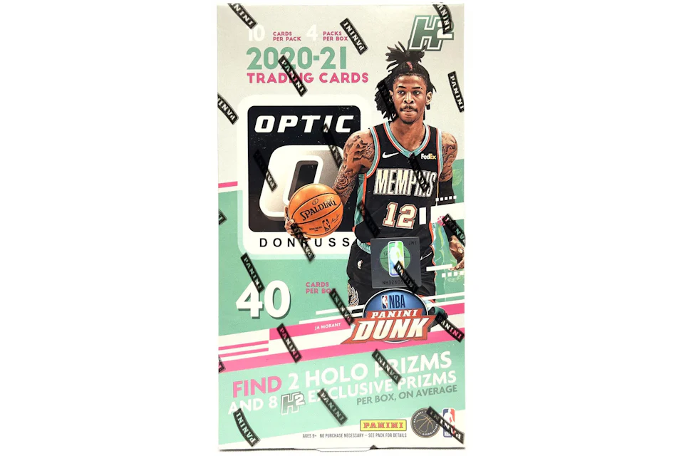 2020-21 Panini Donruss Optic Basketball H2 Hobby Hybrid Box
