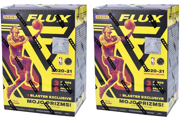 2020-21 Panini Flux Basketball Blaster Box 2x Lote