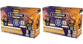 2020-21 Panini Illusions Basketball Mega Box (Target) 2x Lot