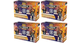 2020-21 Panini Illusions Basketball Mega Box (Target) 4x Lot
