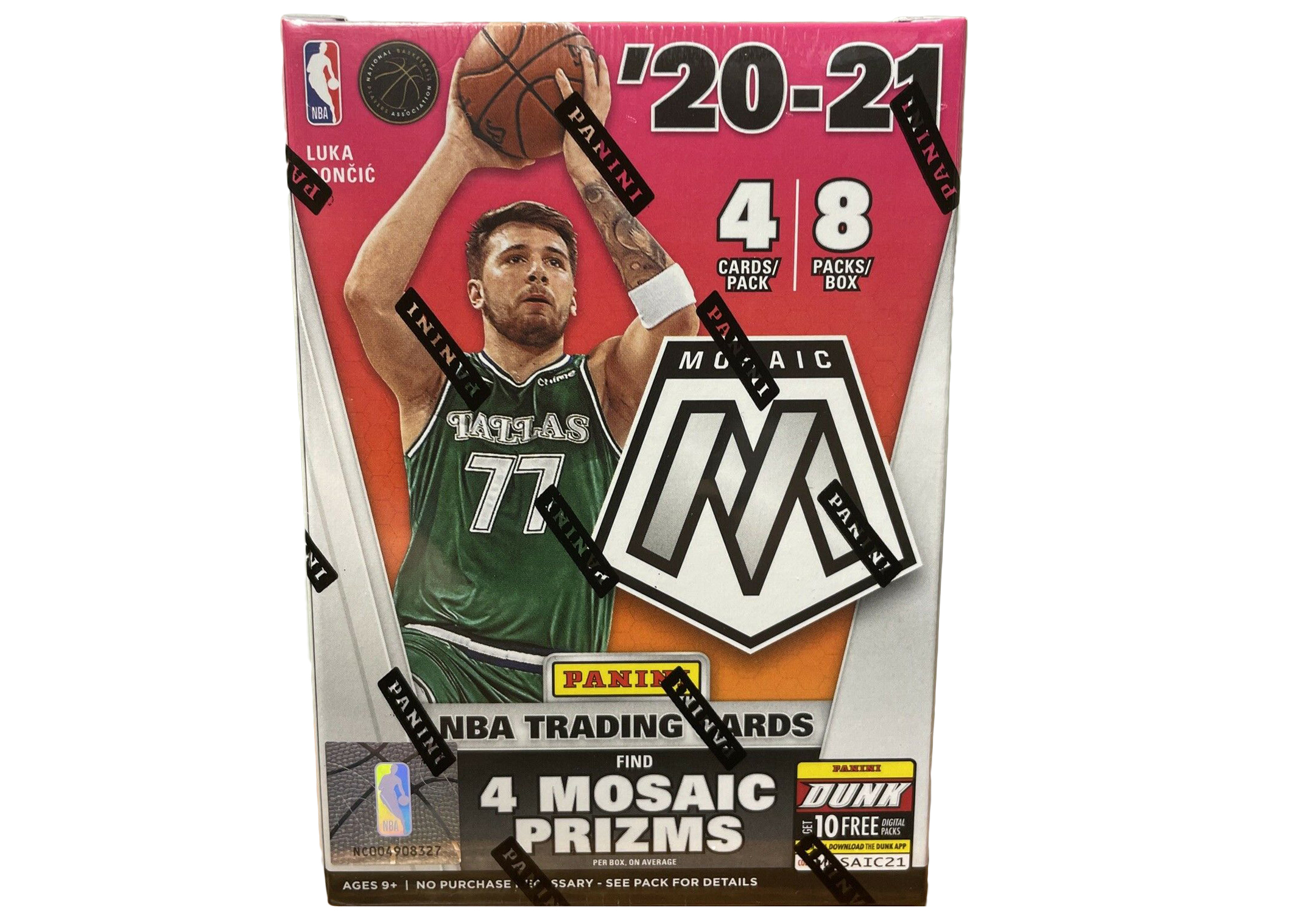 2020-21 Panini Mosaic Basketball Blaster Box