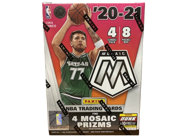 2020-21 Panini Mosaic Basketball Blaster Box