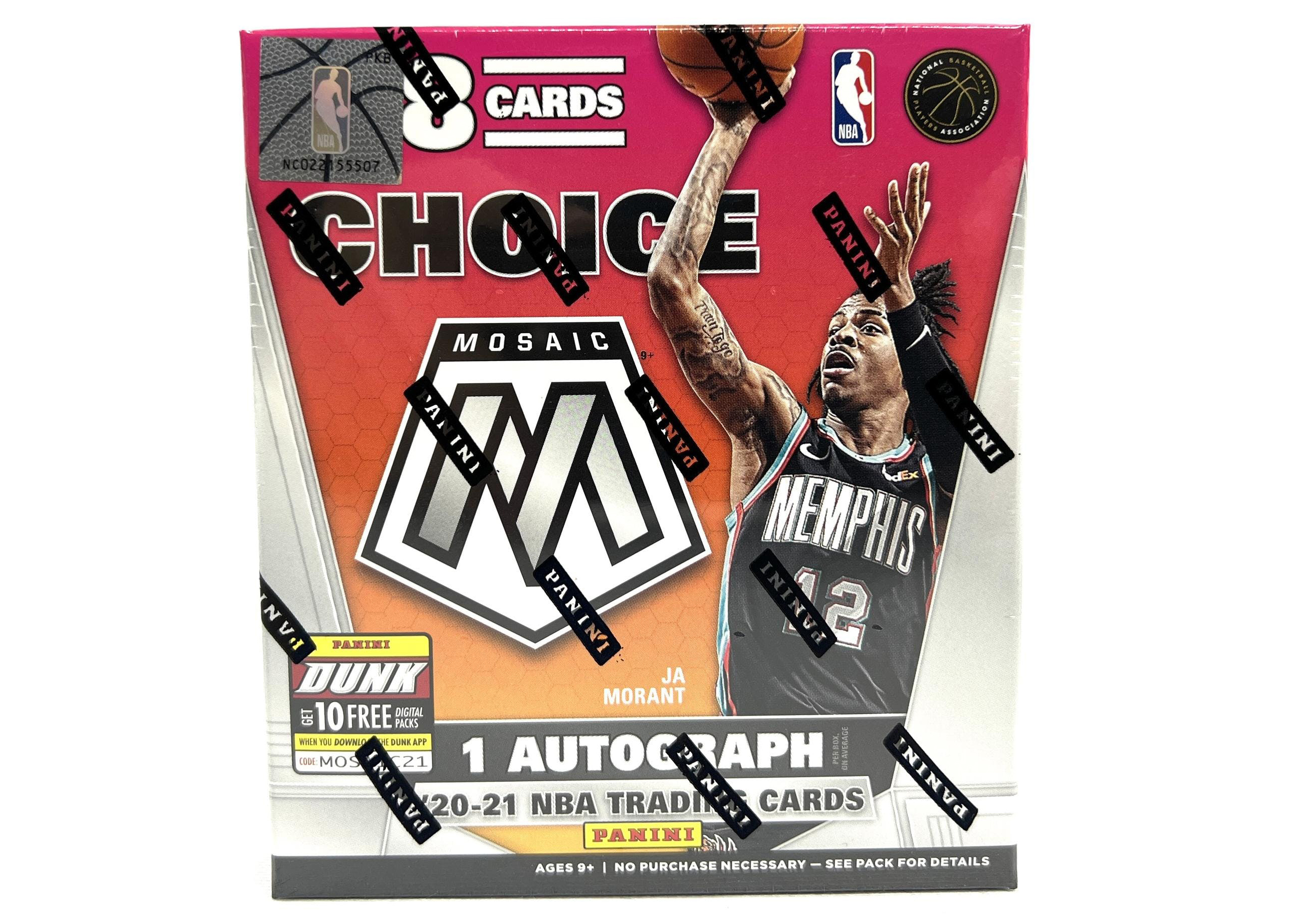 2020-21 Panini Mosaic Basketball Choice Box - 2020-21 - US