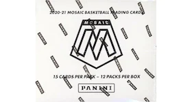 2020-21 Panini Mosaic Basketball Factory Sealed Multi-Pack Cello Box