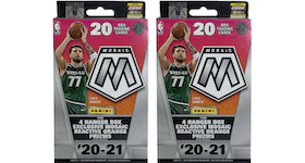 2020-21 Panini Mosaic Basketball Hanger Box 2x Lot
