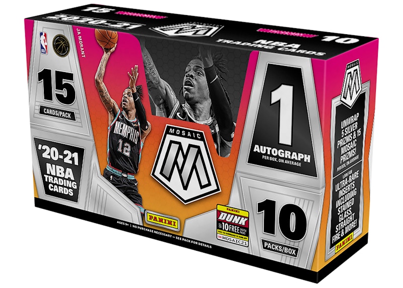 2020-21 Panini Mosaic Basketball Hobby Box