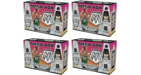 2020-21 Panini Mosaic Basketball Target Mega Box (Reactive Yellow Prizms) (8 Packs) 4x Lot