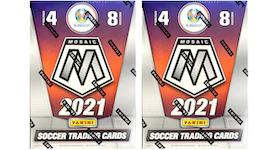 2020-21 Panini Mosaic UEFA Euro Soccer Blaster Box 2x Lot