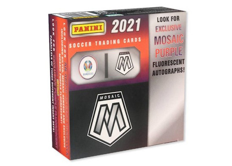 2020-21 Panini Mosaic UEFA Euro Soccer Hobby Box - 2020-21 - US