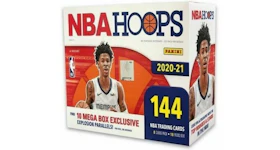 2020-21 Panini NBA Hoops Basketball Mega Box 144 Cards