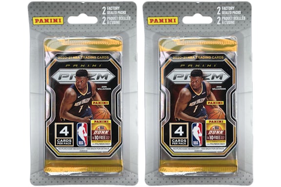 2020-21 Panini Prizm Baloncesto Pack Blister 2x Lote