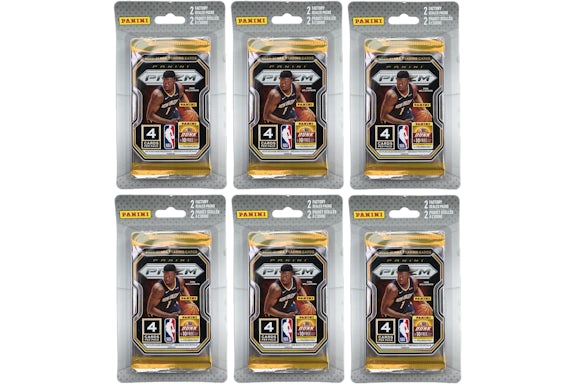 2020-21 Panini Prizm Basketball 2 Pack Blister 6x Lot