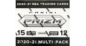 2020-21 Panini Prizm Basketball Factory Sealed Multi-Pack Cello Box