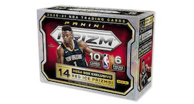 2020-21 Panini Prizm Basketball Mega Box (Red Ice Prizms) (Red or Blue Box)