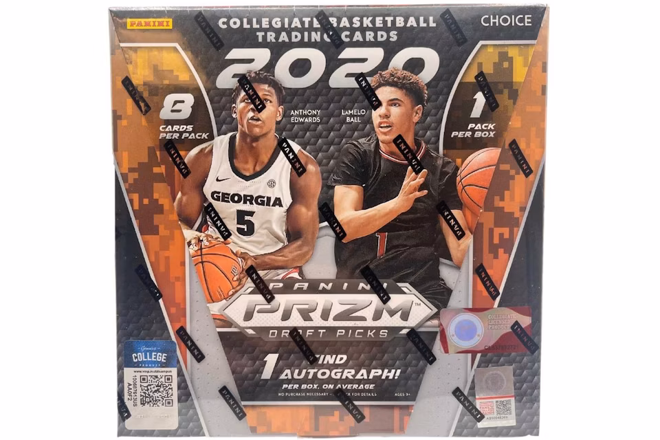 2020 Panini Prizm Draft Picks College Basketball Choice Box