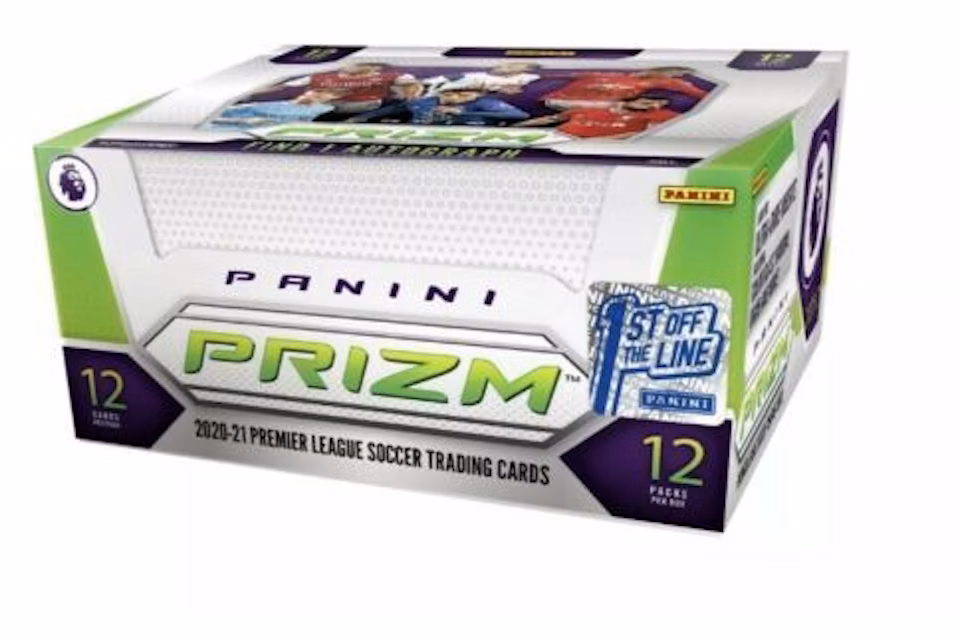 2020-21 Panini Prizm Premier League Soccer 1st Off the Line Box