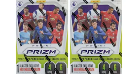 2020-21 Panini Prizm Premier League Soccer Blaster Box 2x Lot