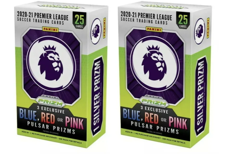 2020-21 Panini Prizm Premier League Soccer Cereal Box 2x Lot