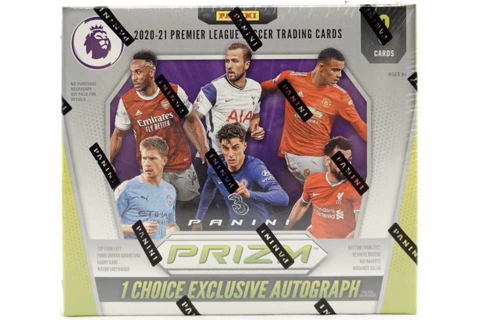 2020-21 Panini Prizm Premier League Soccer Hobby Choice Box