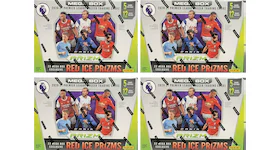 2020-21 Panini Prizm Premier League Soccer Mega Box (Red Ice Prizms) 4x Lot