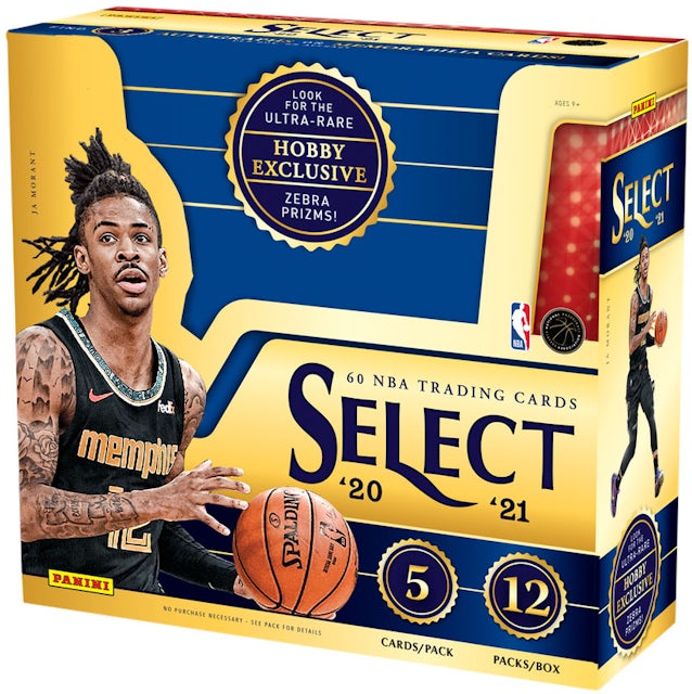 2020-21 Panini Select Basketball Hobby Box - 2020-21 - GB