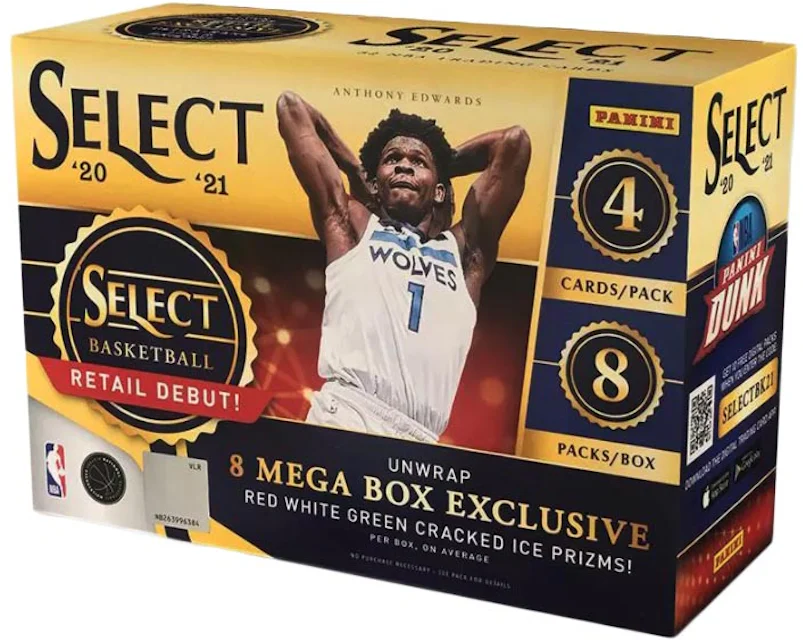 2022-23 Panini Select NBA Basketball Trading Cards Mega Box 