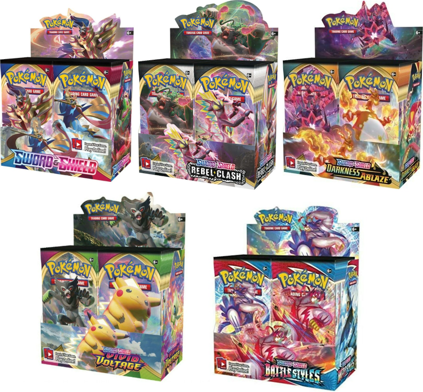 Pokmon TCG: Sword & Shield - Darkness Ablaze Booster Box (36 Packs) Factory Sealed Darkness Ablaze Box Pokmon TCG: Sword & Shield - Darkness Ablaze Booster Box (36 Packs) Factory Sealed Darkness Ablaze Box